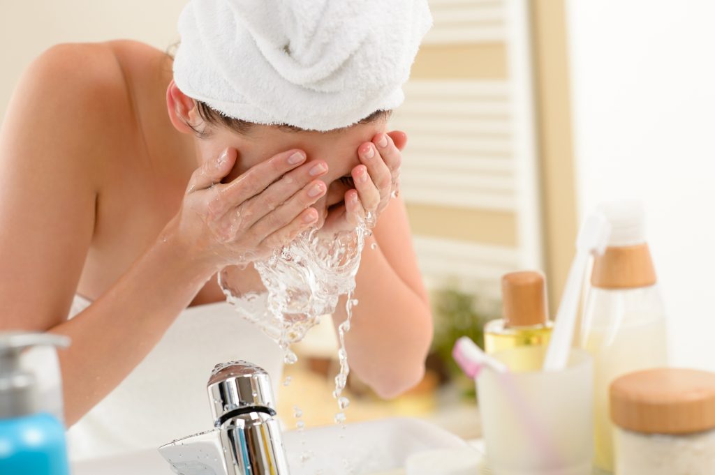 la piel y la mascarilla