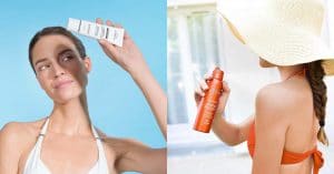 cremas para broncearse y estar protegida